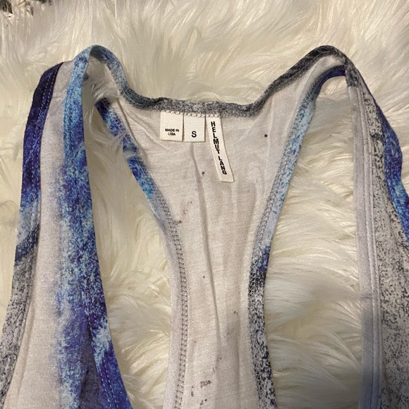 Helmut Lang Printed Racerback Tank - Picture 4 of 8